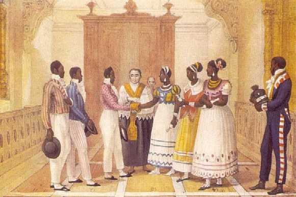The marriage of free negroes