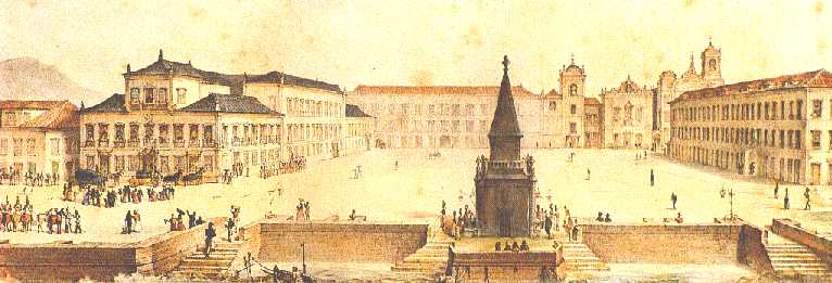 O Largo do Paço em 1816